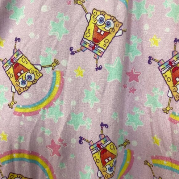 Nickelodeon SpongeBob SquarePants Rainbow Sleep Lounge Pajama XL - Picture 2 of 4